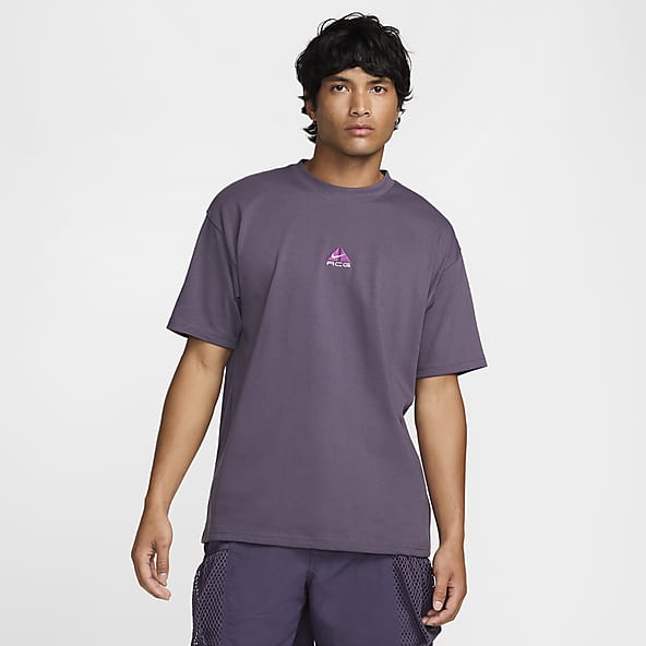 Purple Tops T Shirts. Nike